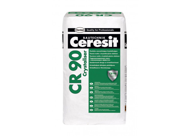 Hidroizoliacinis mišinys Ceresit CR 90 CRYSTALISER, cementinis, 25kg
