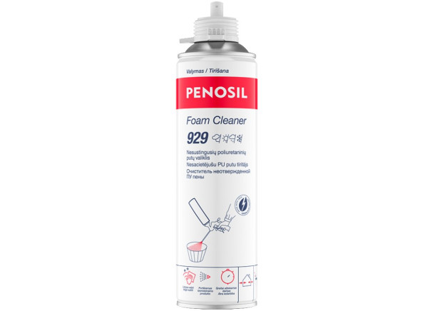 Valiklis Penosil FOAM CLEANER 929, nesustingusių poliuretano putų, 500ml