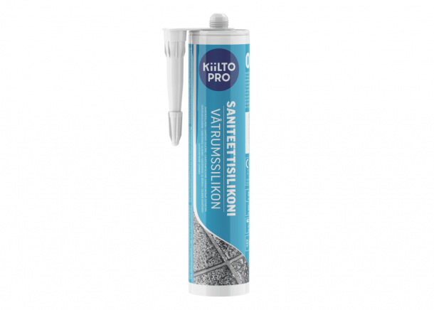 Sanitarinis silikonas  KESTOSIL KIILTO, 310ml (įv.spalvos)