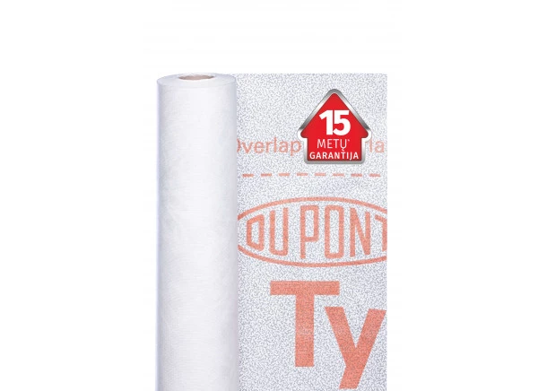 Plėvelė difuzinė Tyvek Soft, 60g/m², 75-300m²