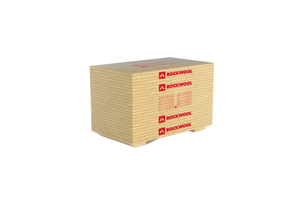 Akmens vata ROCKWOOL HARDROCK MAX, ypatingai kietos dvitankės akmens vatos plokštės stogams, storis 50-150mm