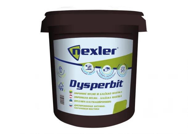 Gruntas mastika Nexler DYSPERBIT DN, bituminė-kaučiukinė, 10-20kg