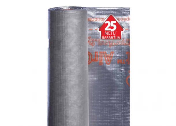 Plėvelė Tyvek AIRGUARD REFLECTIVE, garo izoliacinė, 149g/m², 75m²
