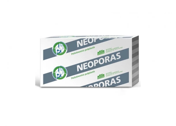 Polist. putplastis NEOPORAS EPS 80, nefrezuotas, 1x1m (įv.storiai)