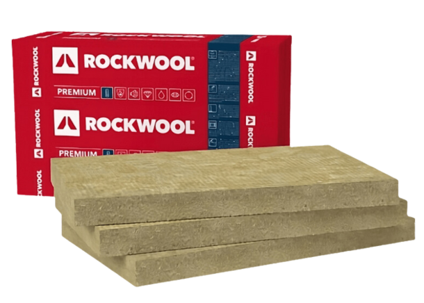 Akmens vata ROCKWOOL Superrock PREMIUM, universali, storis 50-200mm