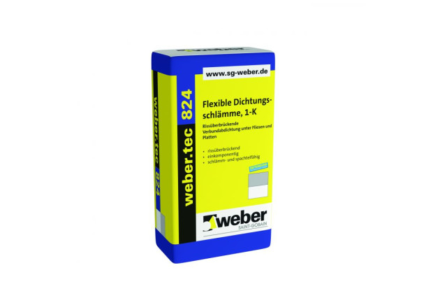Elastinga cementinė hidroizoliacija Weber.tec 824, 20kg