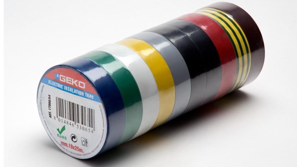Juosta izoliacinė GEKO 19 mm x 25 m raudona