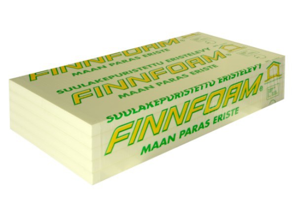 Ekstruzinio polistireninio putplasčio plokštė FINNFOAM FL-300XX, 30x600x2500 mm