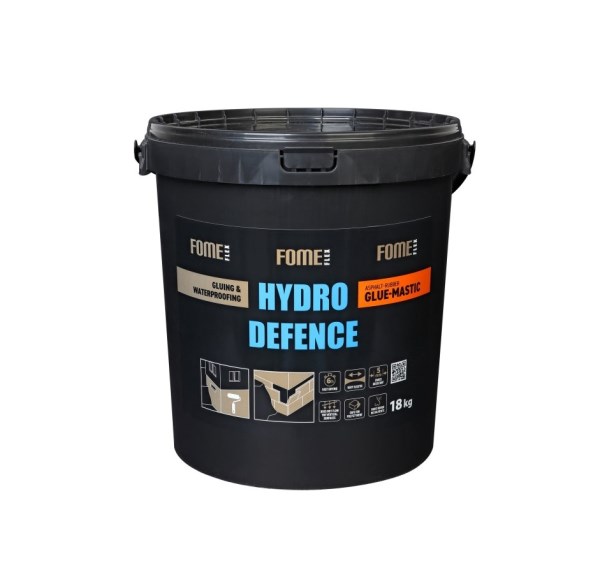 Bituminiai klijai-mastika FOME FLEX Hydro Defence Glue-Mastic, 18 kg