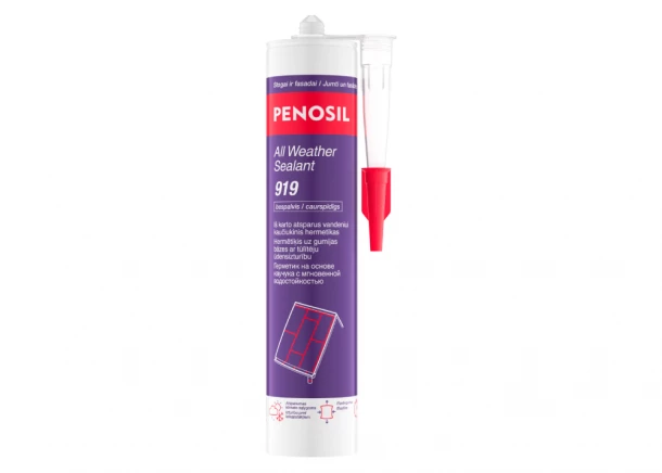 Hermetikas Penosil ALL WEATHER SEALANT 919, atsp. vandeniui, 300ml