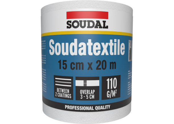 Orui ir vandeniui nepralaidi membrana Soudatextile 110 15cm x 20m, Soudal