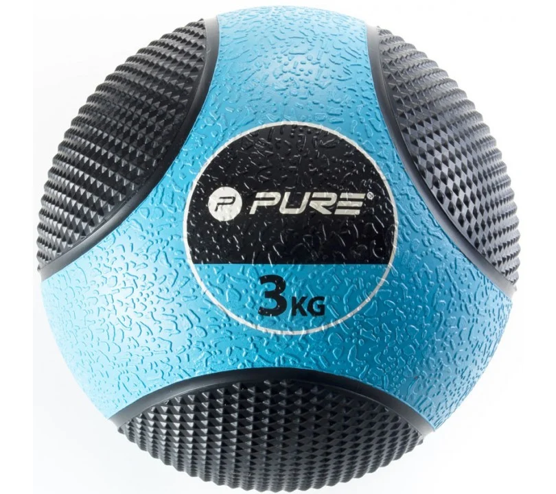 Svorinis kamuolys Pure2Improve, 3kg, Mėlynas
