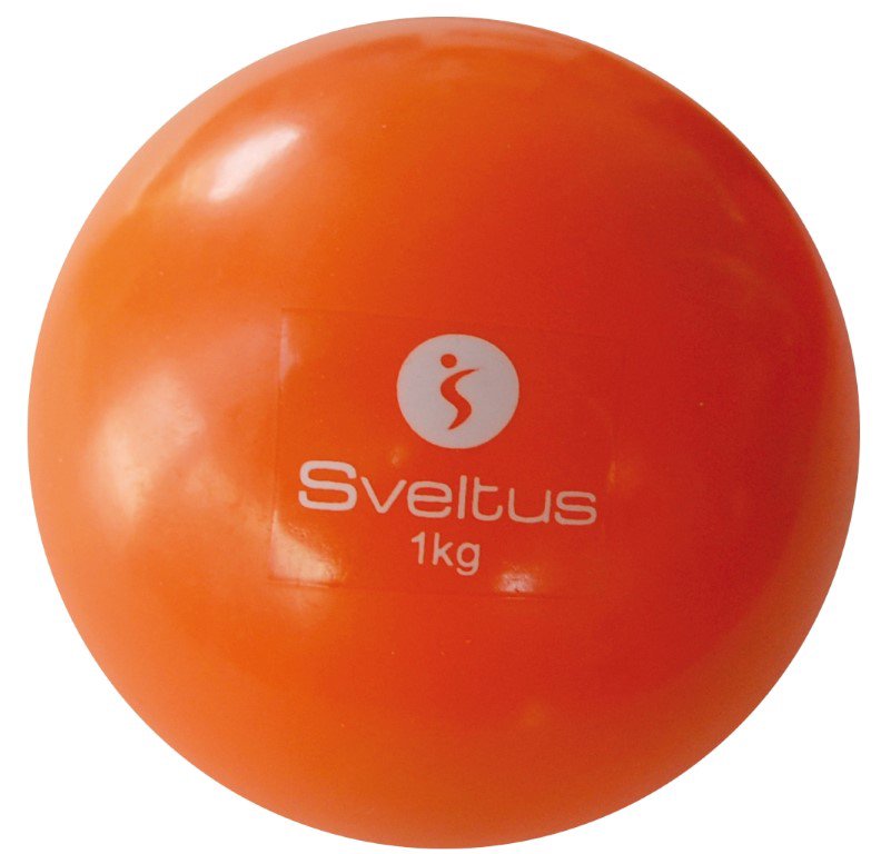 Svorinis kamuolys SVELTUS WEIGHTED BALL 1kg