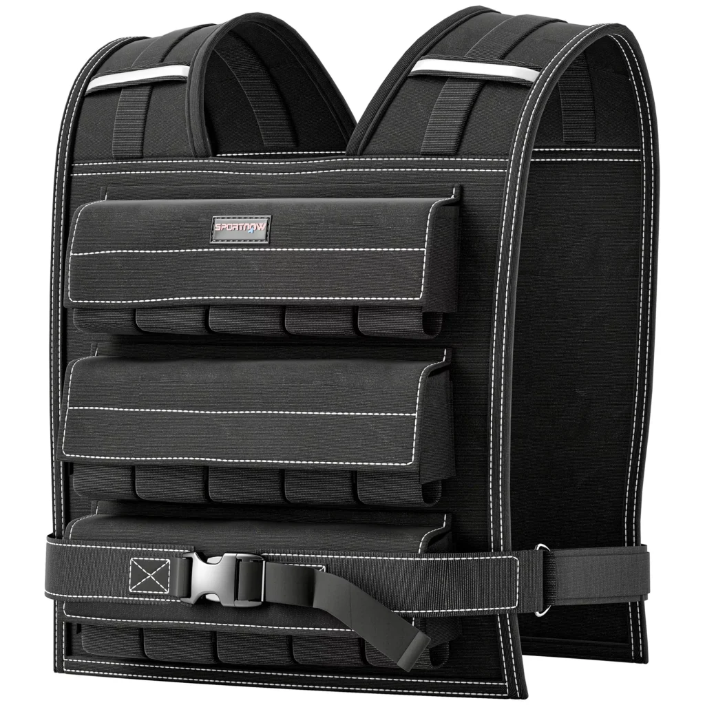 Reguliuojamo svorio liemenė 20 kg, treniruočių liemenė