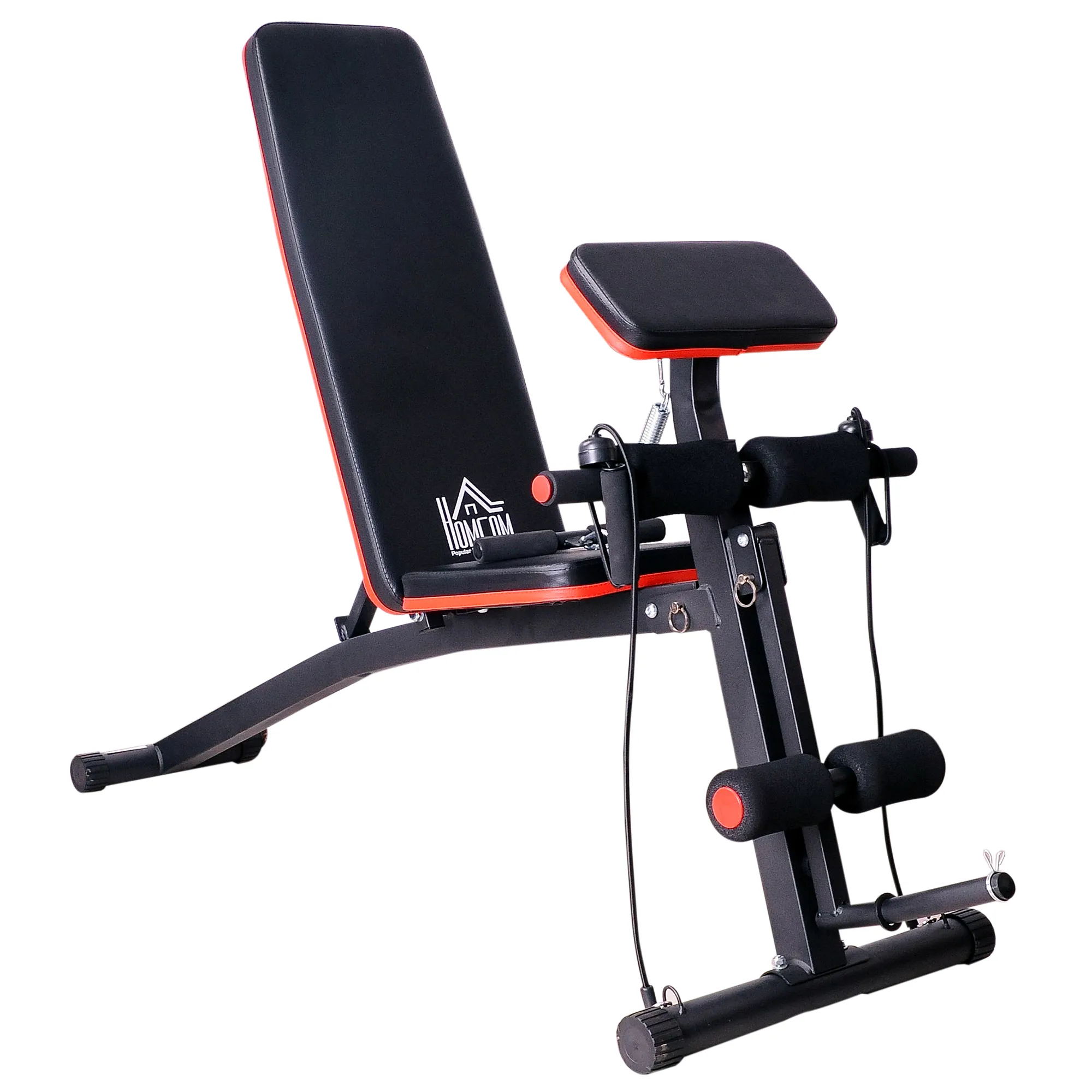 Daugiafunkcinis sporto suoliukas 120 kg - Juoda 54 x 160 x 106 cm
