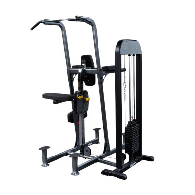 Treniruoklis BODYSOLID WEIGHT ASSISTED KNEE RAISE, DIP & CHIN STATION W/ 95 KG STACK