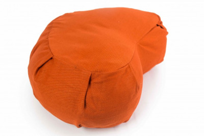 Grikių lukštų pagalvė „ŠIRDELĖ“ (Spalva: Oranžinė)