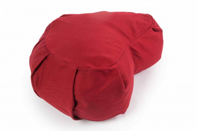 Grikių lukštų pagalvė „ŠIRDELĖ“ (Spalva: Bordo)