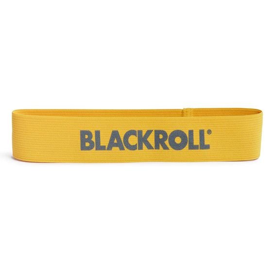 ELASTINĖ JUOSTA BLACKROLL® (SKIRTINGO STIPRUMO 32cm) Geltona