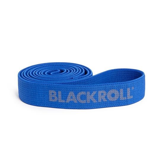 ELASTINĖ JUOSTA BLACKROLL® TRENIRUOTĖMS (104 cm) Mėlyna