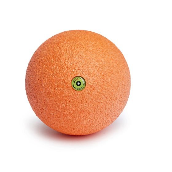 MASAŽINIS KAMUOLIUKAS BLACKROLL® 8 CM (ĮVAIRIŲ SPALVŲ) Oranžinė
