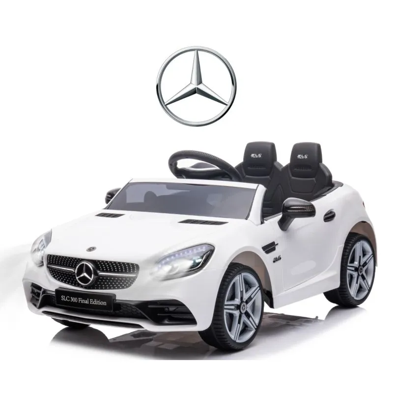 Milly Mally akumuliatorinis automobilis Mercedes-Benz SLC, Baltas