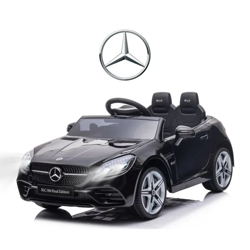 Milly Mally elektromobilis Mercedes-Benz SLC, Juodas