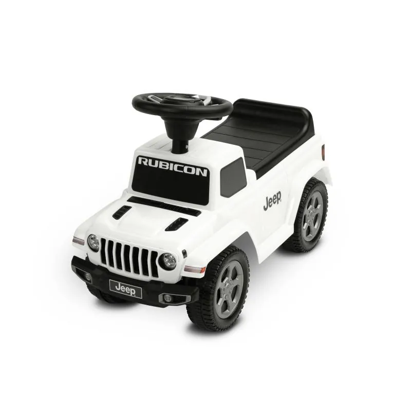 Paspiriama mašinėlė Toyz Jeep Rubicon, White