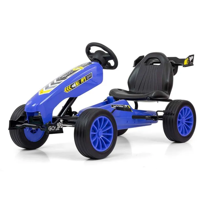 Kartingas su pedalais "Rocket", Navy