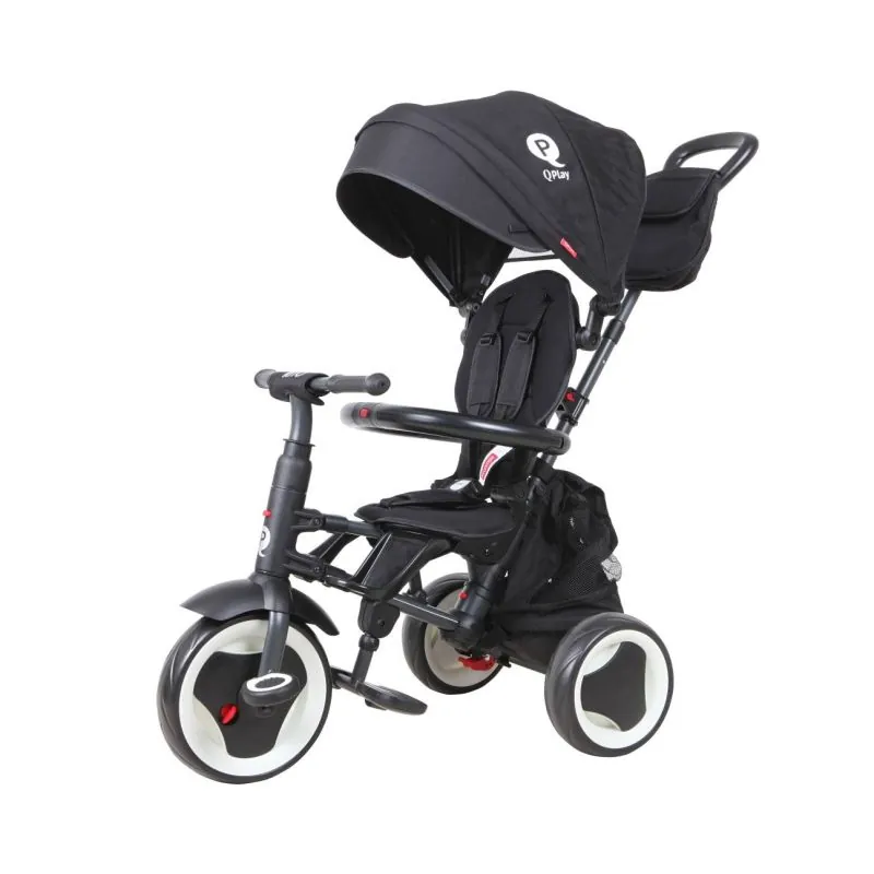 Qplay triratukas Rito Plus, Black