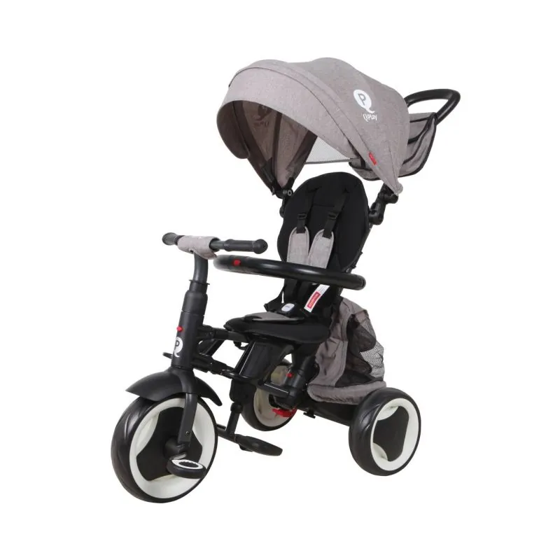 Qplay triratukas Rito Plus, Grey