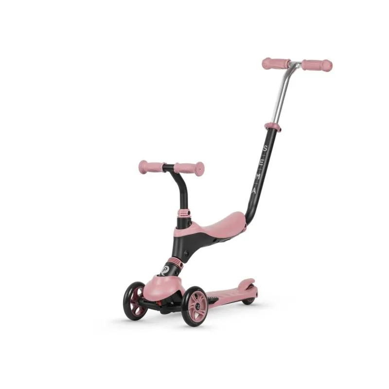 Qplay paspirtukas Sema 3in1, Pink