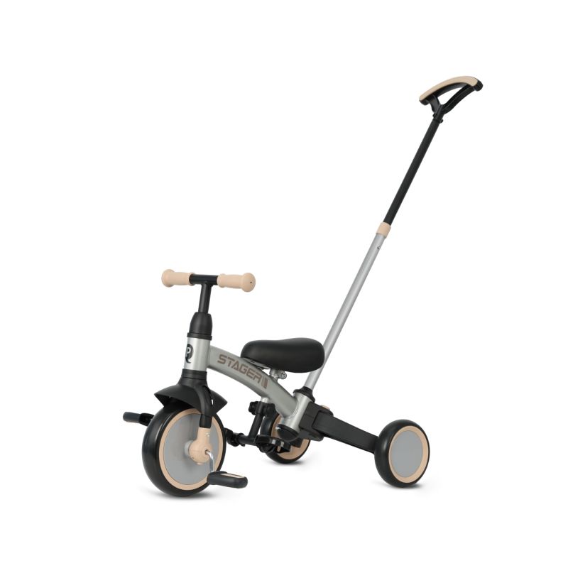 Qplay triratukas/dviratukas 3in1 Stager, Silver