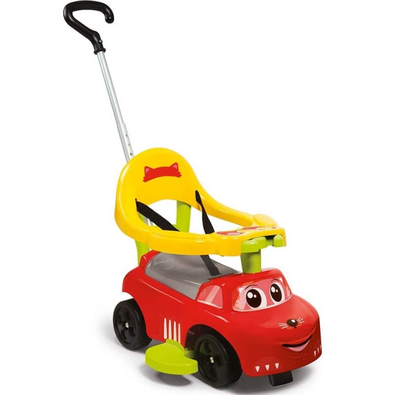 Smoby 2 in 1 Stumiamas Dviratukas Ir Spiriama Mašinytė Su Muzika