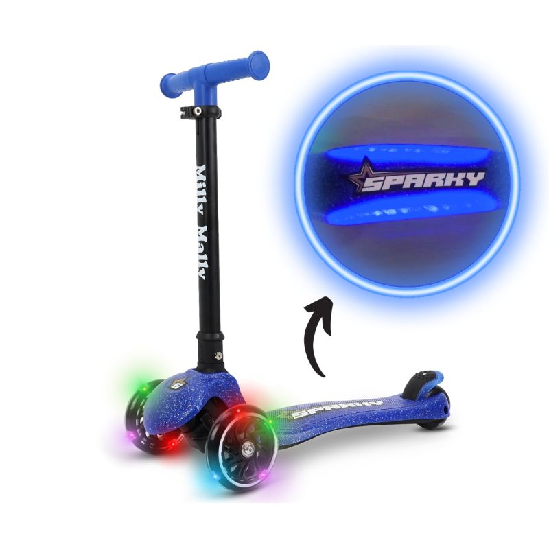 Milly Mally triratis paspirtukas Sparky, blue