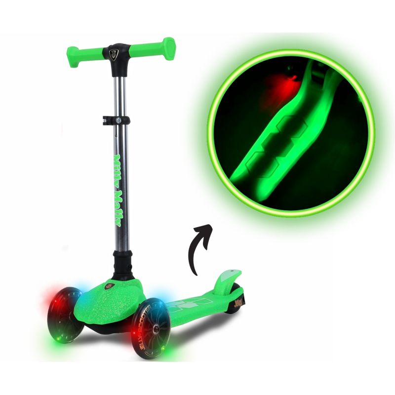 Milly Mally triratis paspirtukas Jelly, green