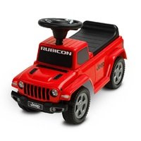 Paspiriama mašinėlė Toyz Jeep Rubicon raudona