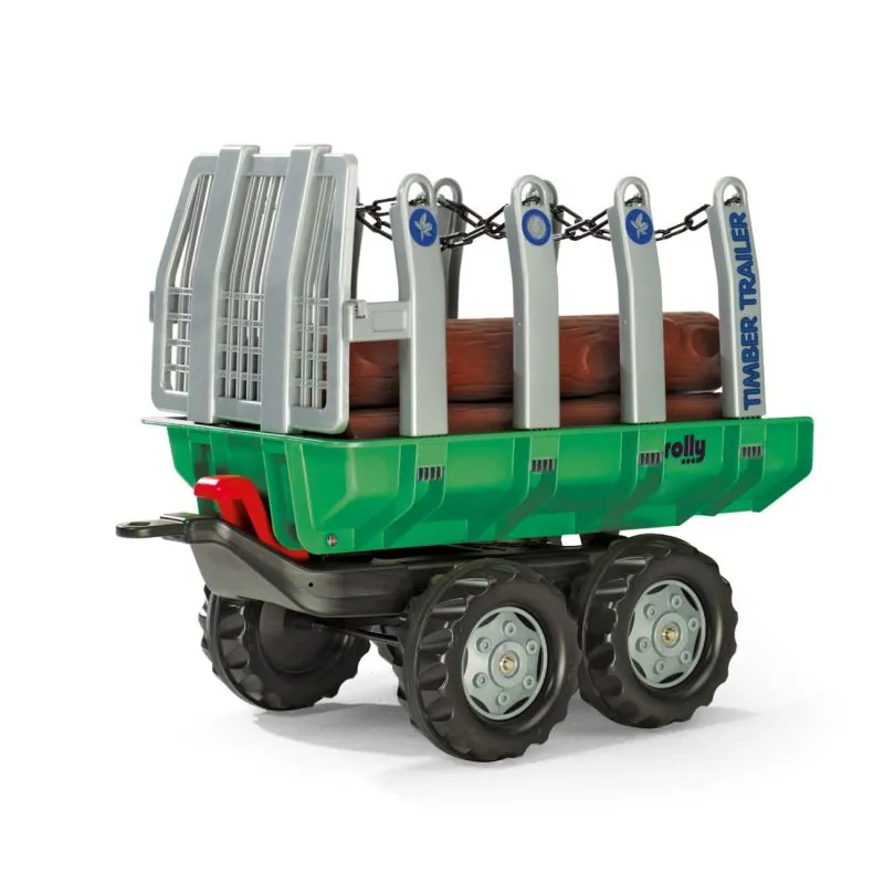 Rolly Toys medienos gabenimo priekaba (priedas) Rolly-Timber, 122158