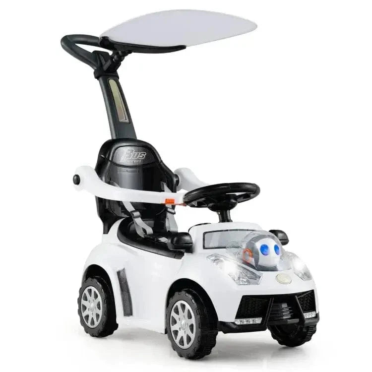 Vaikiškas 3 Viename Automobilis Su Stūmimo Funkcija Ir Garso Efektais 3 spalvos