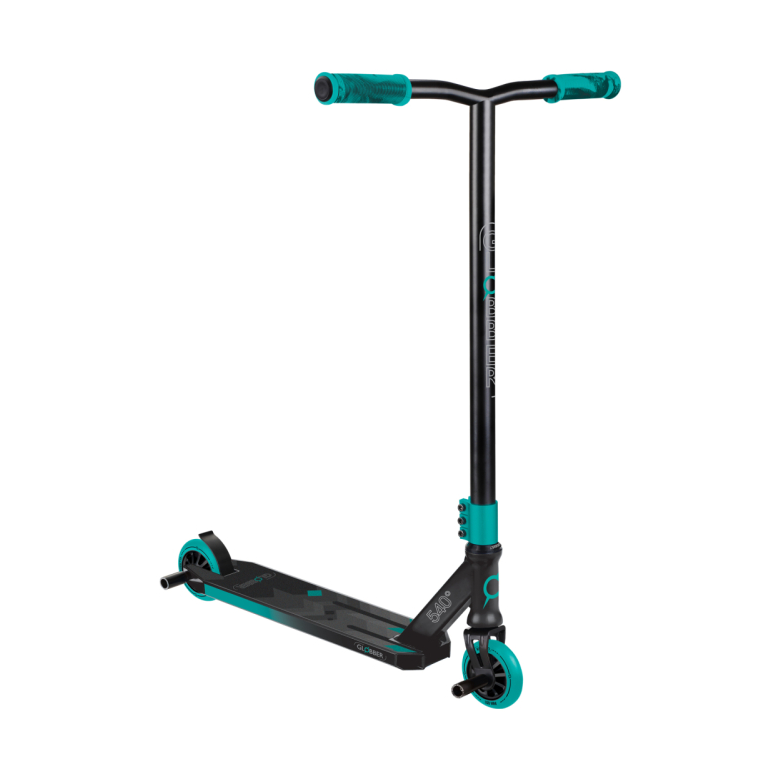 Paspirtukas Globber GS 540, triukams, juodas/mėlynas