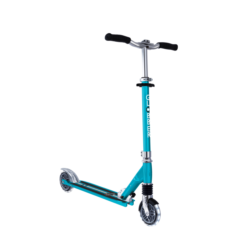 Paspirtukas Globber Flow Element Comfort Lights, 727-301, mėlynas