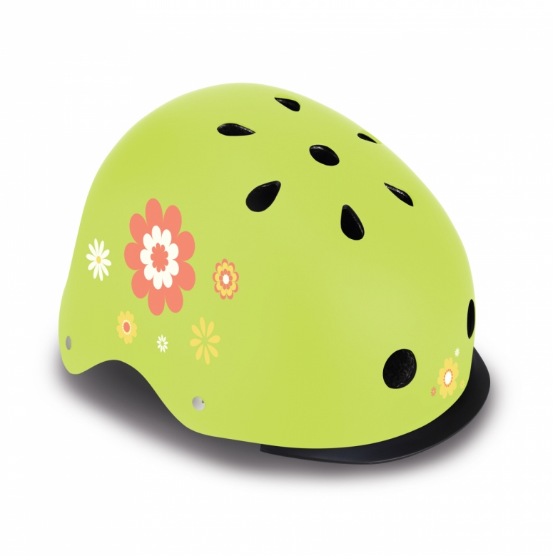 Šalmas Globber Elite Lights, XS/S (48-53cm), žalias