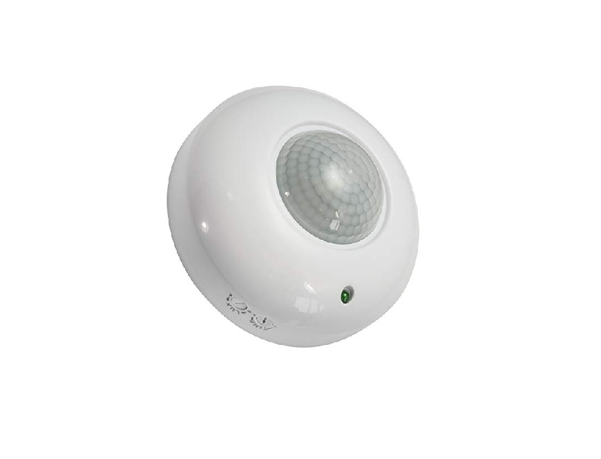 Judesio jutiklis PIR, 230 Vac, 360°, 6m, 1200W, paviršinis, THORGEON