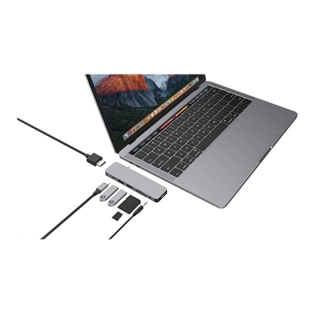 Hyper  HyperDrive USB-C 7-in-1 Laptop Form-Fit Hub