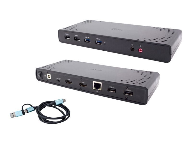 Šakotuvas I-TEC USB 3.0 Dual DockingStation 2xHDMI