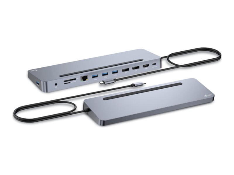 Adapteris I-TEC USB-C Metal Ergonomic 4K 3x Displ