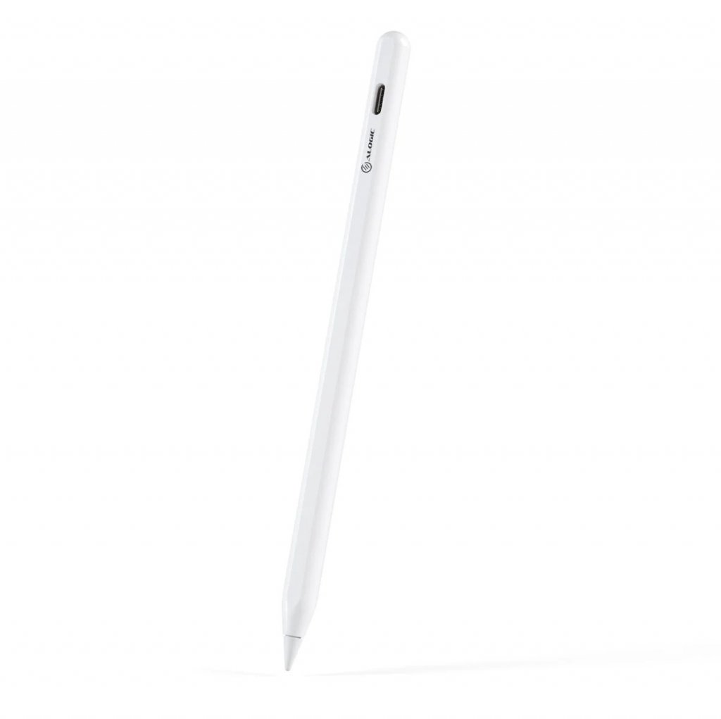 ALOGIC iPad Stylus Pen with USB-C & Wireless Charging - White