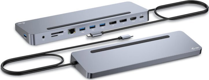 I-TEC USB-C Metal Ergonomic 4K 3x Displ