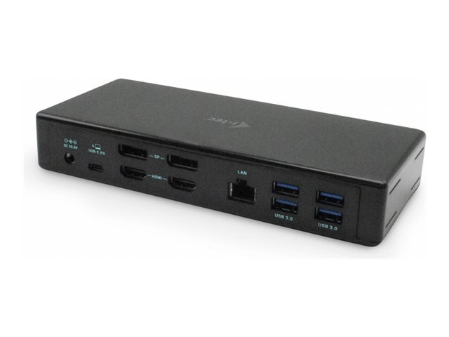 I-TEC USB-C Quattro Display Docking Station 2xDP 2xHDMI 1xGLAN 5xUSB 3.0 1xUSB-C-Data