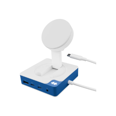 Hyper HyperDrive Flex MagCharge USB-C Hub, Blue  Hyper